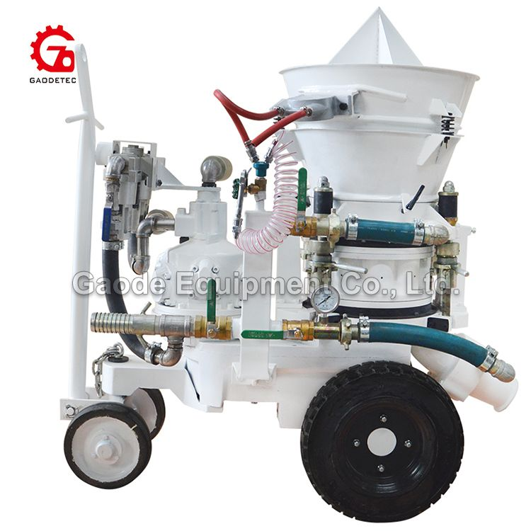 GAODETEC GZ-3AR 10mm Max Aggregate Refractory Gunning Machine For Cement Factories